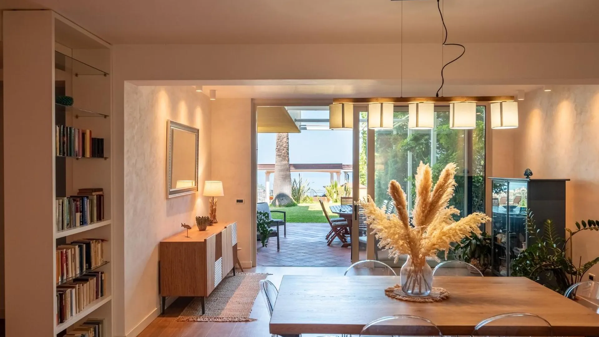 Apartmán Villa A Scafa Con Vista Mozzafiato Capo dʼOrlando Itálie